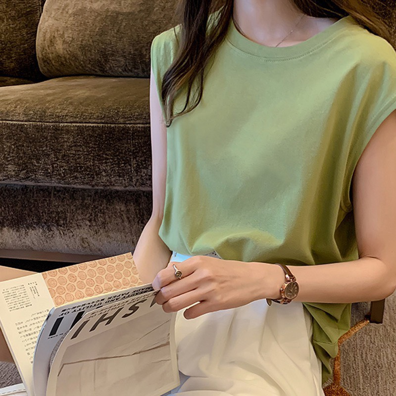 Áo thun sát nách, thun ba lỗ cotton mặc hè thoáng mát