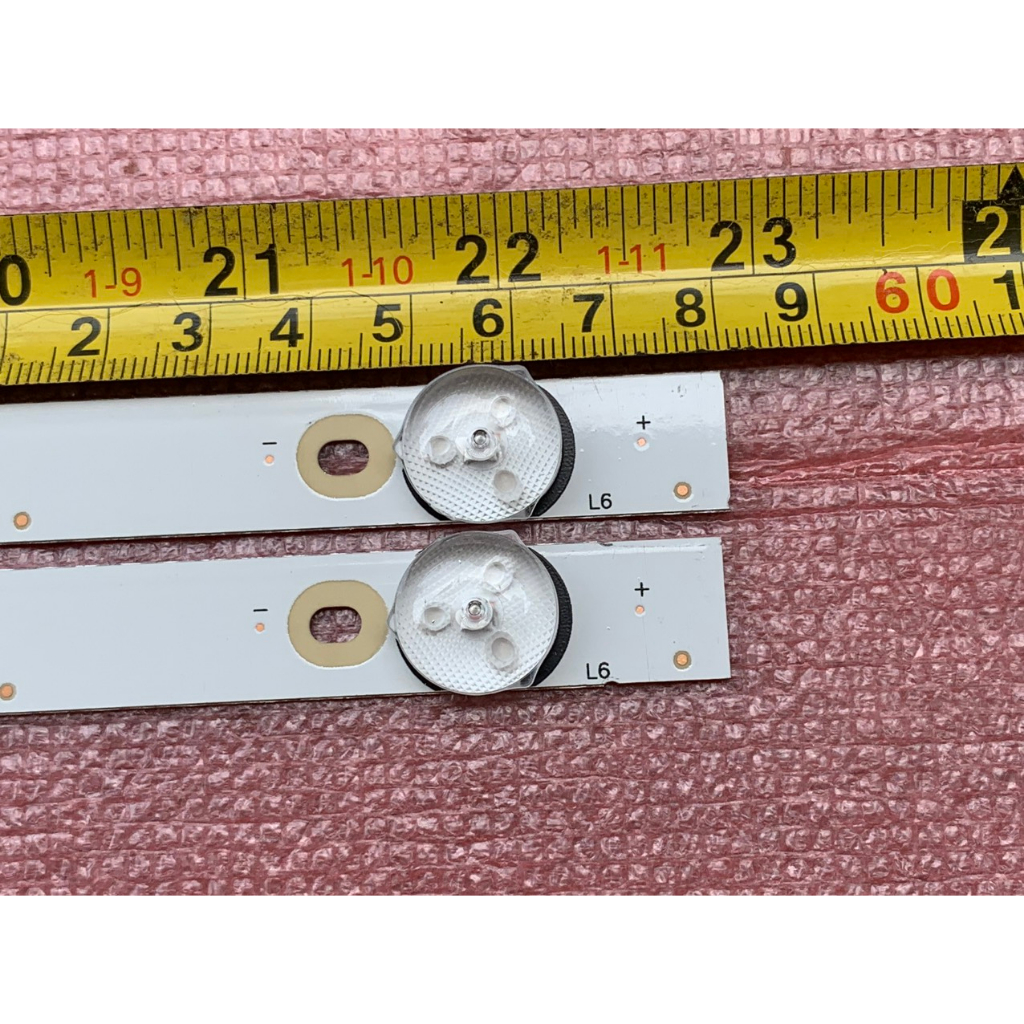 THANH LED TIVI DAIICHI 32D8800 32ES550 32S80 MỚI 100% BỘ 2 THANH MỖI THANH 6 BÓNG 6V DÀI 58cm MS-L2202 MS-L1343 V2