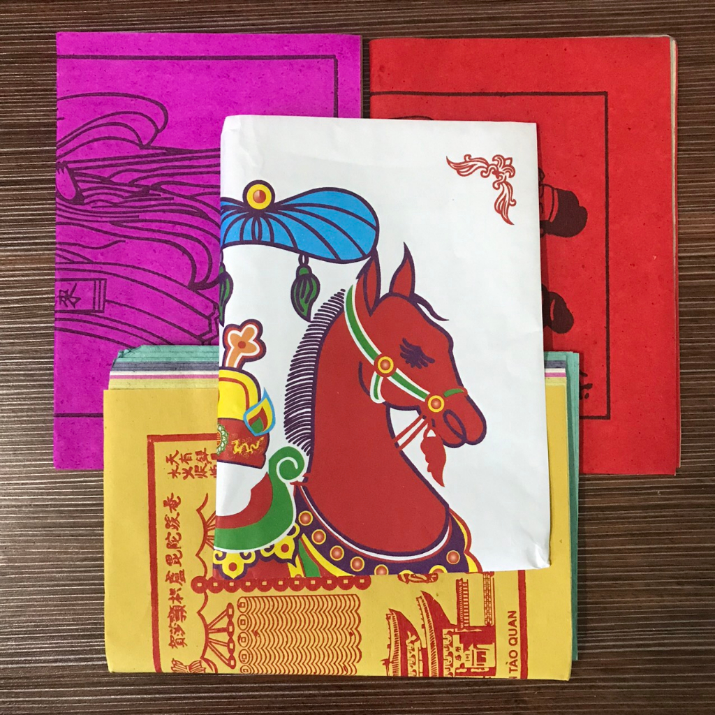 Tiền Ngựa,Tiền Quan,Tiền Bắc cúng Thần Linh,Cúng Đất,Nhà mới,Mùng 1,Rằm...(Tệp Dày/5 Xấp)