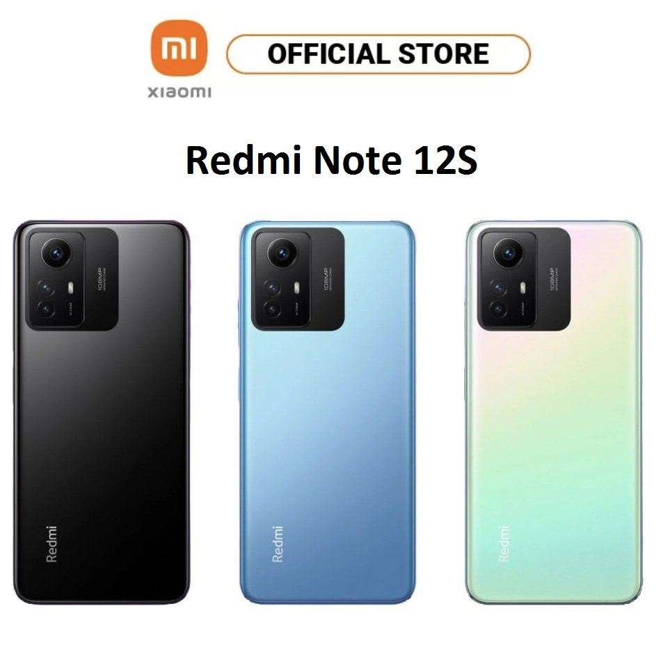 Điện thoại Xiaomi Redmi Note 12S - Hàng Chính Hãng, Bảo hành 18 tháng