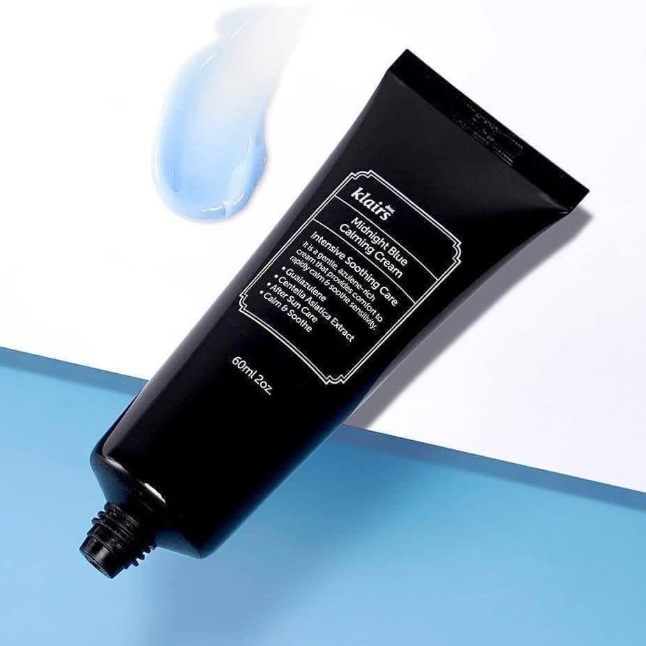 Kem dưỡng ẩm làm dịu và phục hồi da Dear, Klairs Midnight Blue Calming Cream 30ml/60ml