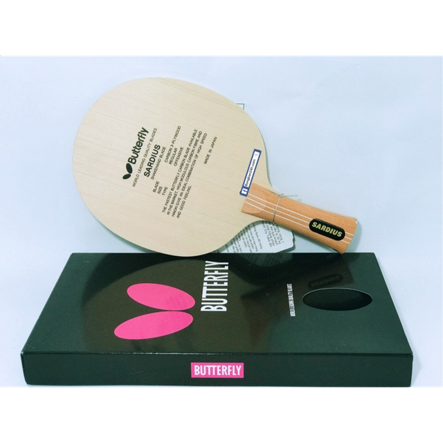 Cốt Vợt Butterfly Sardius HÀNG CHÍNH HÃNG BUTTERFLY SẢN XUẤT TẠI NHẬT BẢN – MADE IN JAPAN