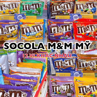 [11 Loại] Socola MM túi zip hàng USA