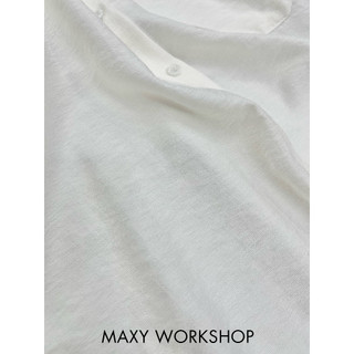 Áo sơ mi tay ngắn dáng oversize Pocket Oversize Shirt Maxy Workshop
