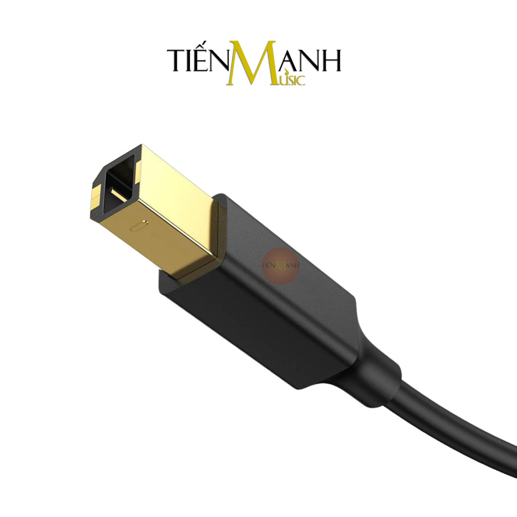 Dây Cáp Midi Vuông Kết Nối Đàn Piano, Organ, Launchkey, Midi Controller Với Máy Tính đầu USB-B Cable Máy In