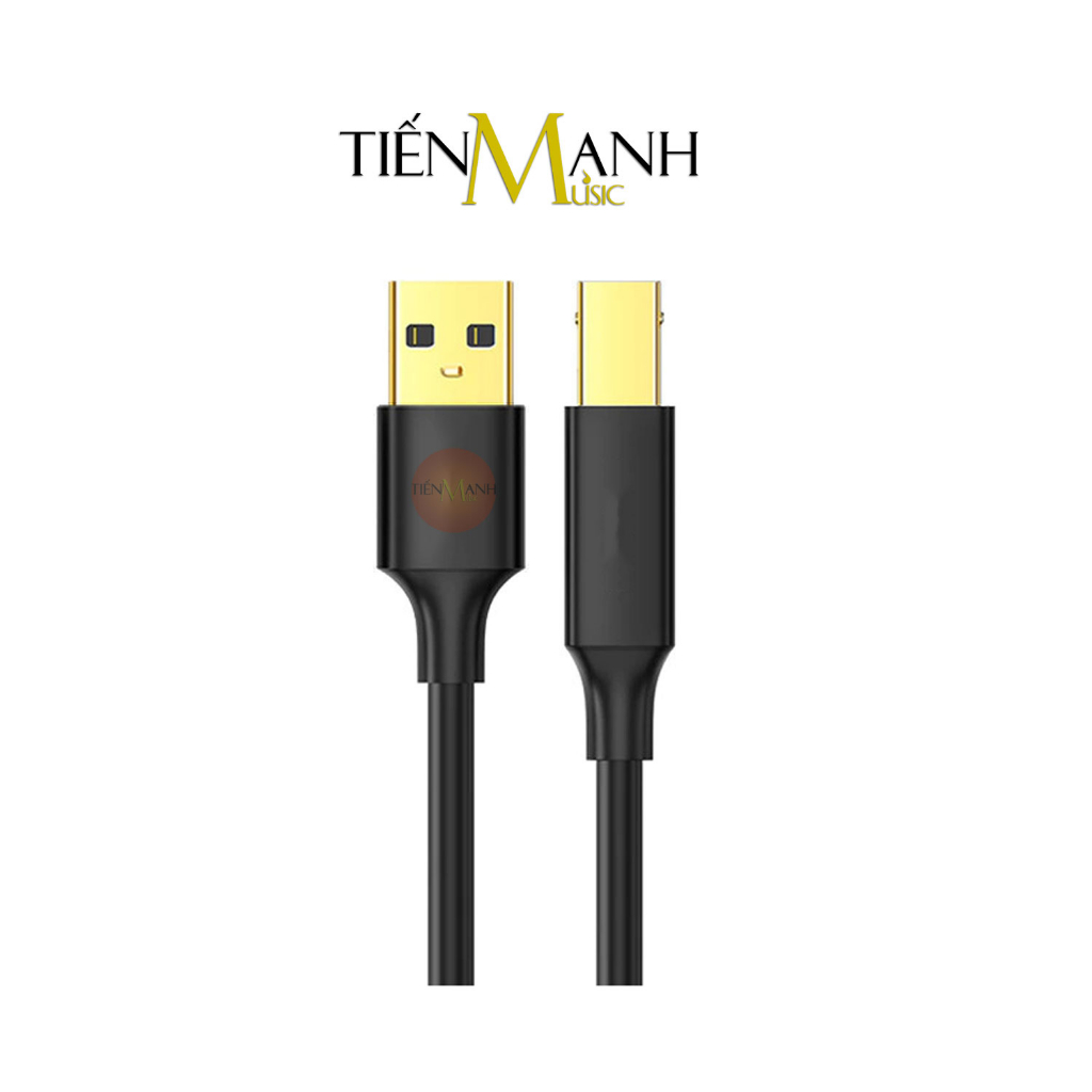Dây Cáp Midi Vuông Kết Nối Đàn Piano, Organ, Launchkey, Midi Controller Với Máy Tính đầu USB-B Cable Máy In