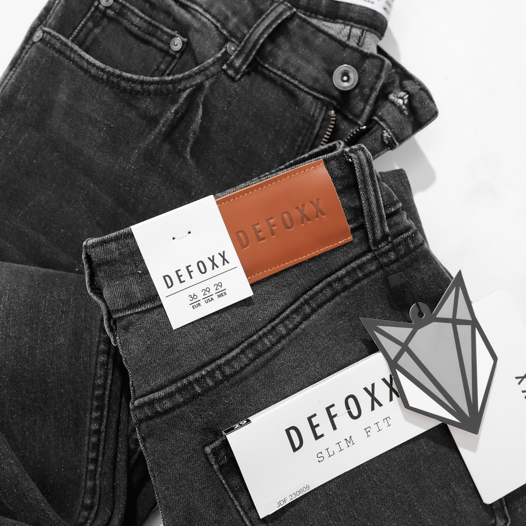 JDF 230609 - QUẦN JEAN  - WASH GRAY  - FORM SLIMFIT