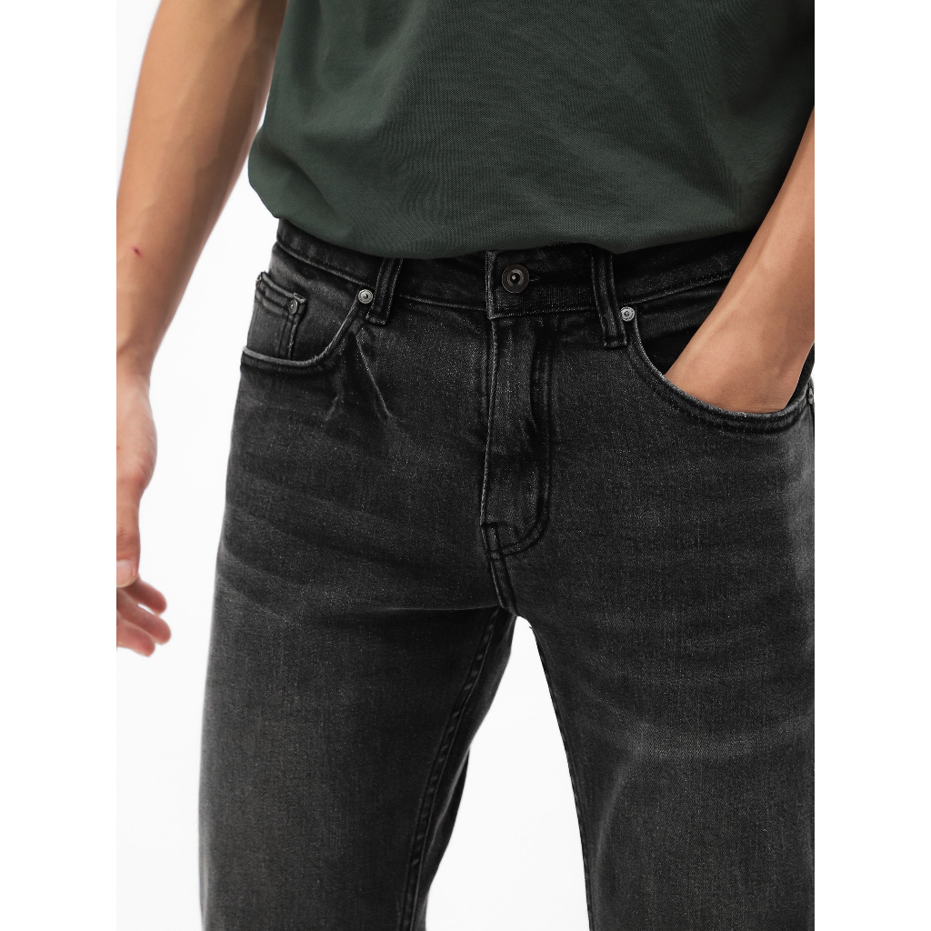 JDF 230609 - QUẦN JEAN  - WASH GRAY  - FORM SLIMFIT