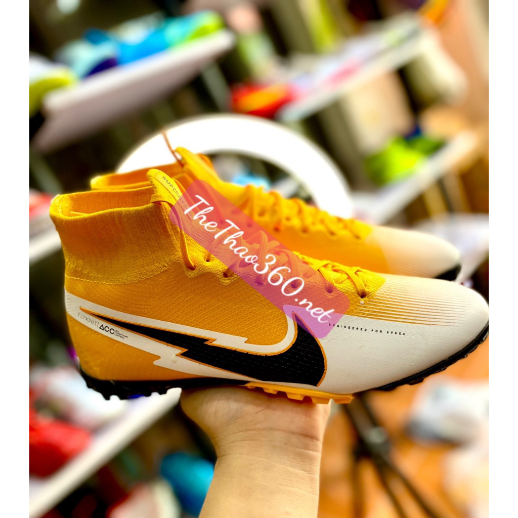 Giày Đá Bóng Sân Cỏ Nhân Tạo Mercurial Superfly 7 & 8 & 9 Elite TF