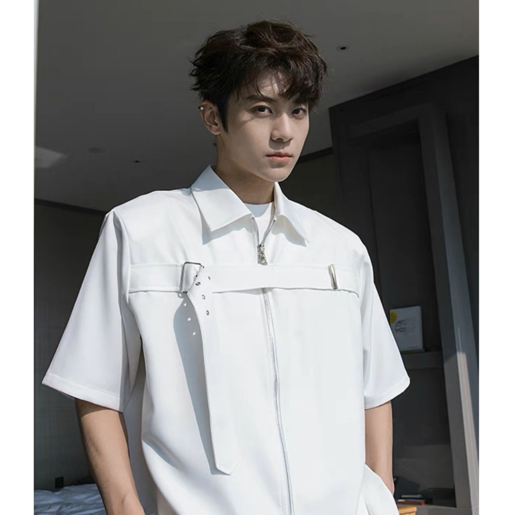 Áo Sơ mi Tay ngắn ZIP HAVA Lion - Sía sỉ Unisex
