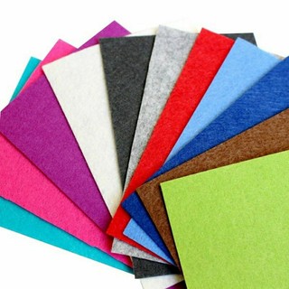 COMBO 10 miếng vải nỉ cứng/ mềm ( màu tùy chọn)