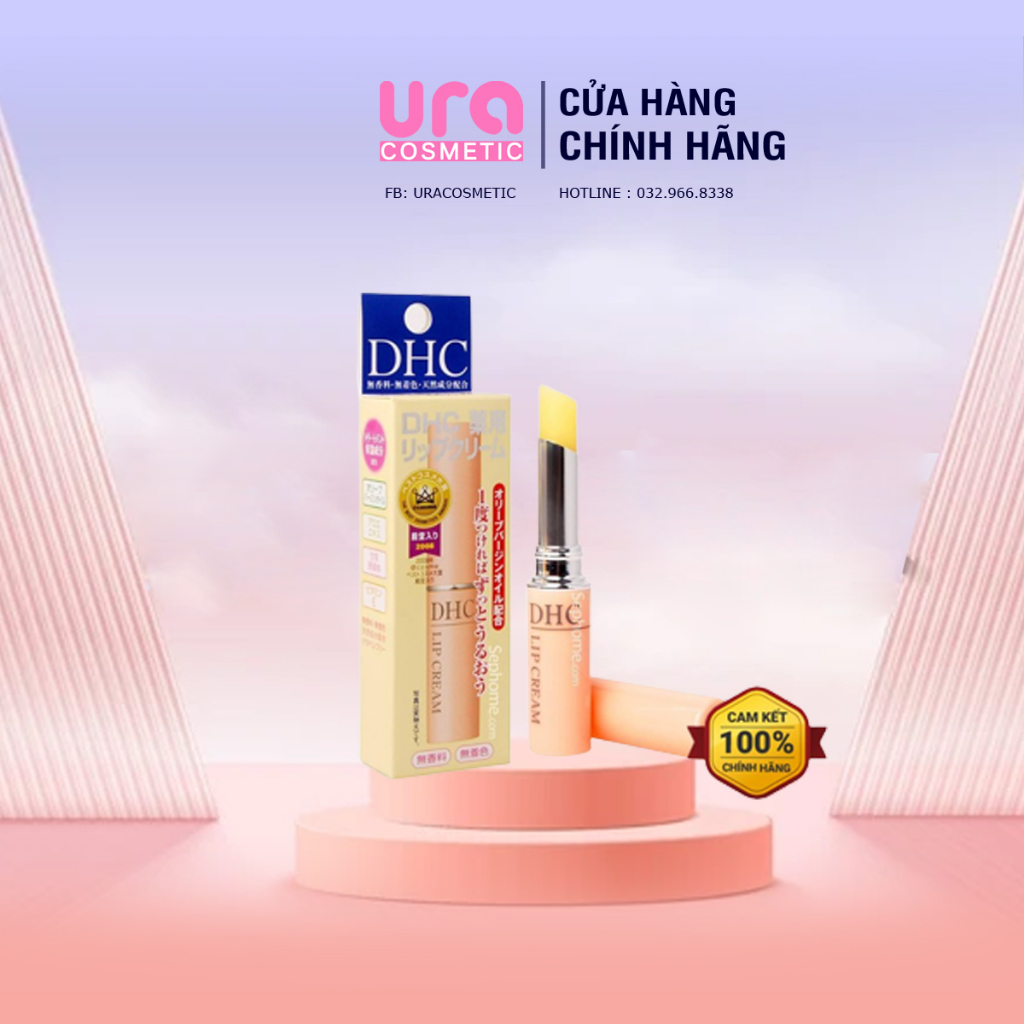 Son dưỡng CHD Son Dưỡng Môi Không Màu Lip Cream 1,5g, Son Dưỡng Môi Có Màu CHD Lip Crea