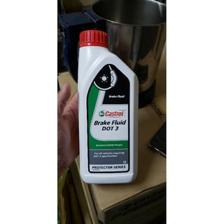 Dầu phanh, dầu thắng xe ô tô Brake Fluid DOT 3 1L chính hiệu Castrol