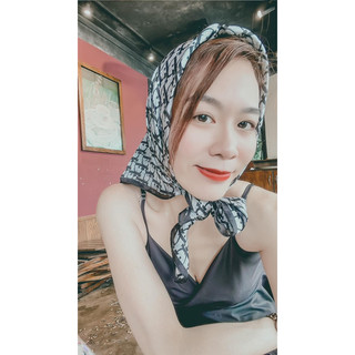 Khăn lụa Hàn quốc 70cm mã 09