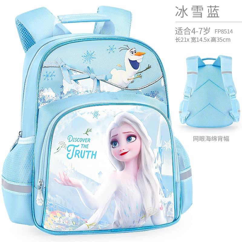 Balo elsa cho bé mẫu giáo và lớp 1, elsa xinh xắn ♥️