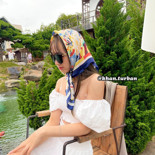 Khăn lụa Hàn Quốc 70cm mã 10