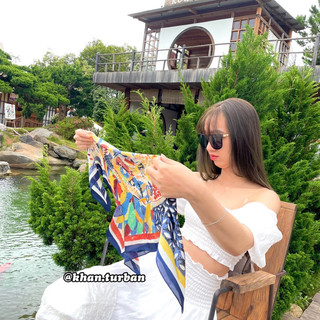Khăn lụa Hàn Quốc 70cm mã 10