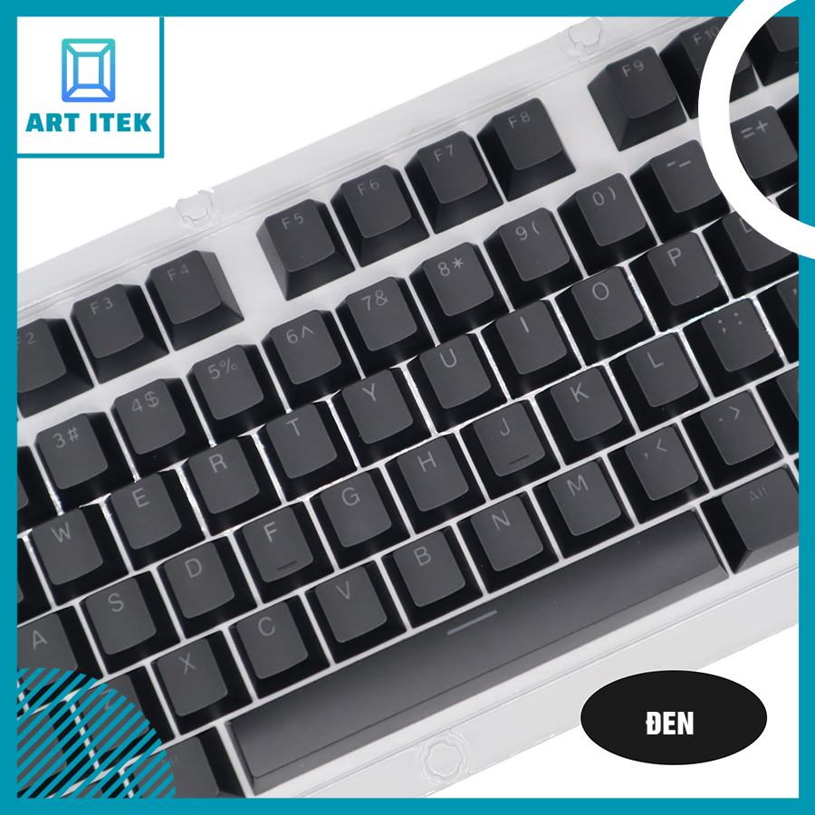 Keycap ABS giá rẻ | Nhiều màu | OEM Profile | Xuyên LED | Không bay màu Key