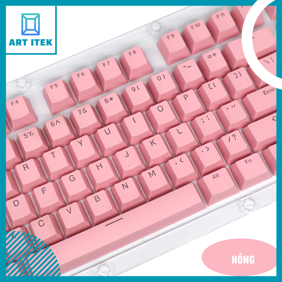 Keycap ABS giá rẻ | Nhiều màu | OEM Profile | Xuyên LED | Không bay màu Key
