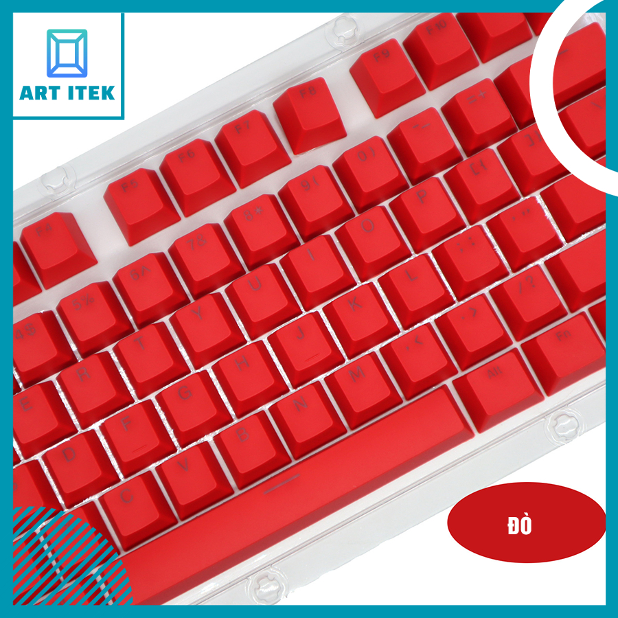 Keycap ABS giá rẻ | Nhiều màu | OEM Profile | Xuyên LED | Không bay màu Key