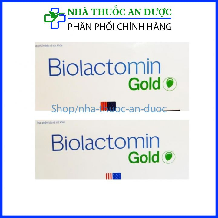 Men tiêu hóa vi sinh đường ruột Biolactomin Gold cân bằng hệ vi sinh ăn ngon – Hộp 30 gói