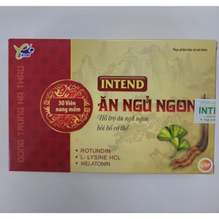 Thực phẩm chức năng, Viên uống Intend ăn ngủ ngon - Hỗ trợ ăn ngủ ngon