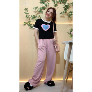 Áo kiểu BIGSIZE Croptop form ôm Tim 17101