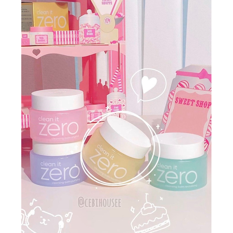 Sáp tẩy trang 𝐁𝐀𝐍𝐈𝐋𝐀 𝐂𝐎 Clean It Zero Cleansing Balm