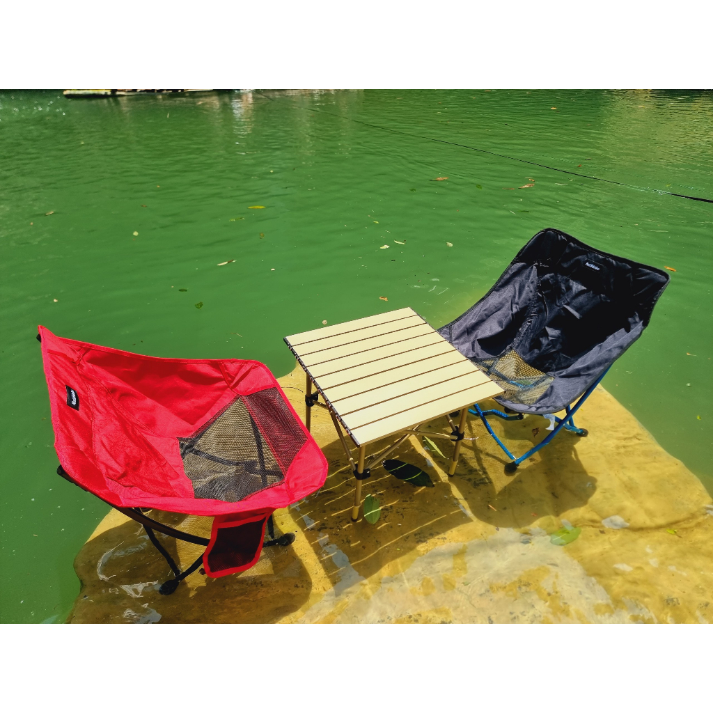 Ghế Camping Gập Gọn Du Lịch, Dã Ngoại khung thép chắc chắn Naturehike-YL04 NH18X004-Y