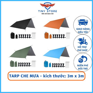 Tăng, tarp che mưa khi đi dã ngoại cắm trại, chống tia UV