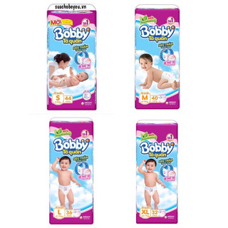 Bỉm tã quần bobby s44, m40, l36, xl32, l20, xl18, m22