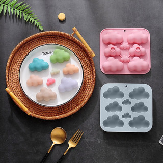 Khuôn silicone vĩ tạo hình đám mây ☁️