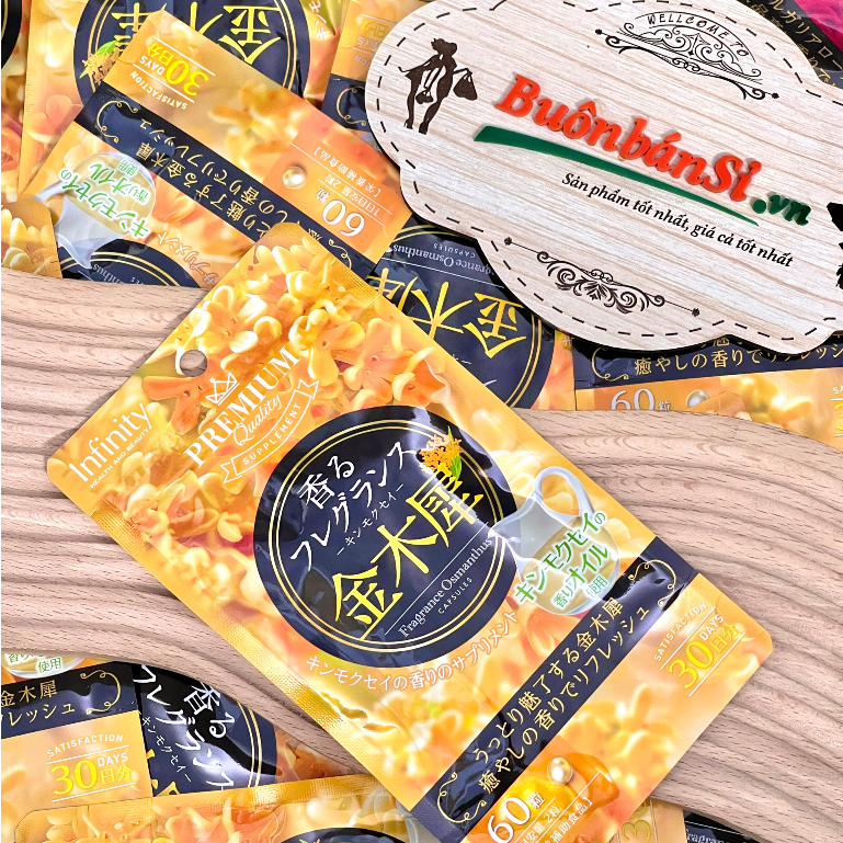 Viên Uống Thơm Người Hoa Hồng Infinity Fragrance Rose Nhật Bản - 60 Viên Và 120 Viên