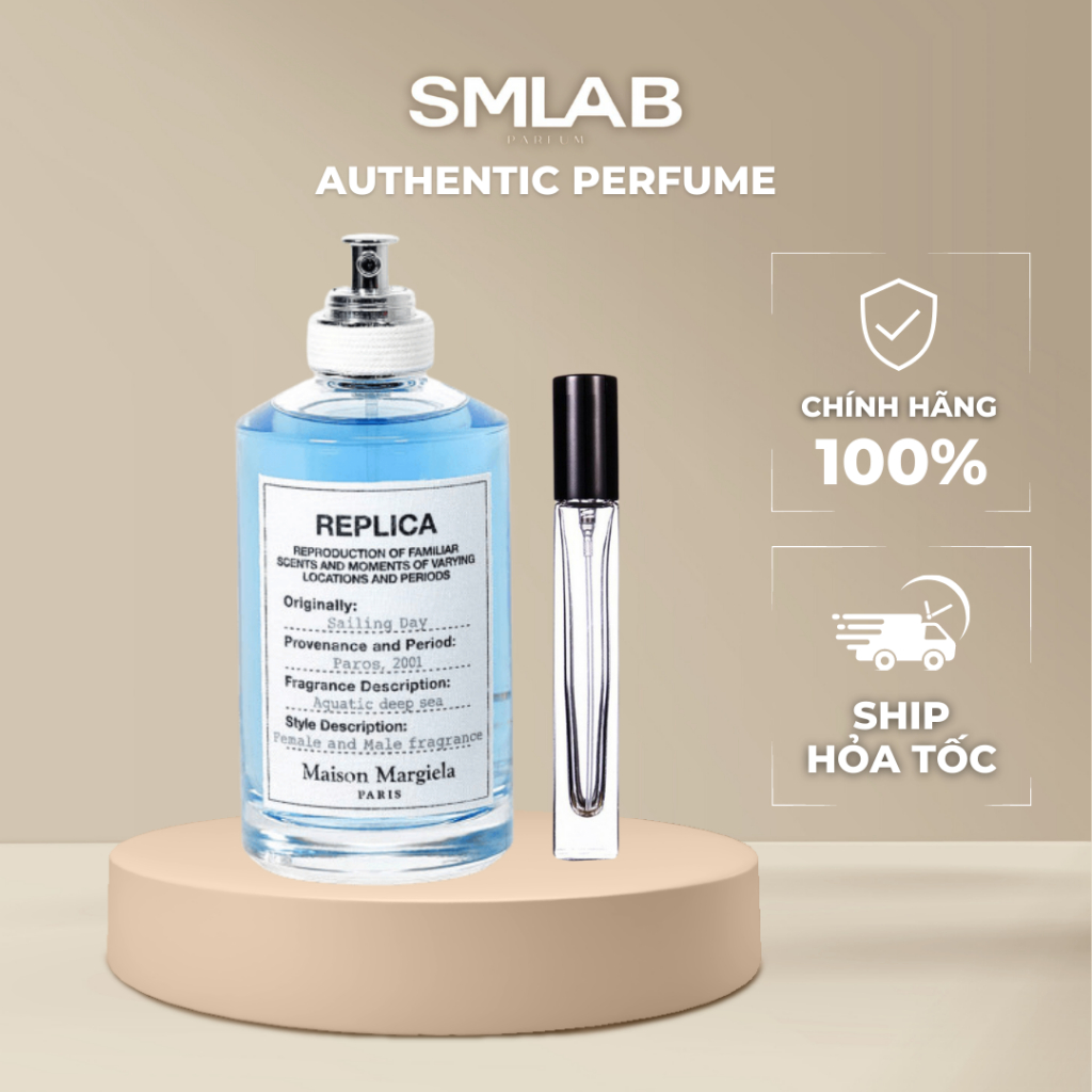 Nước hoa unisex Replica SAILING DAY dung tích 10ml ⚡100% HÀNG CHÍNH HÃNG⚡