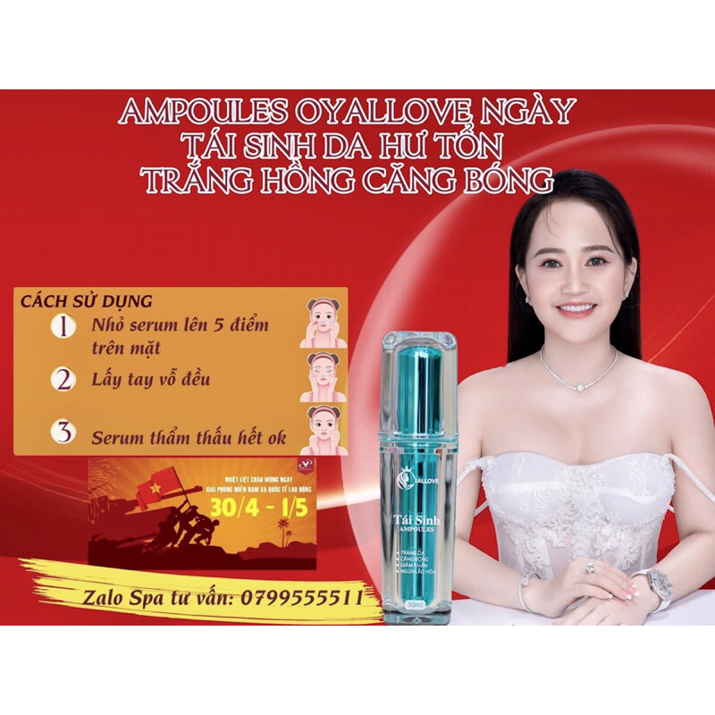 💕 TINH CHẤT AMPOULES TÁI SINH 💕