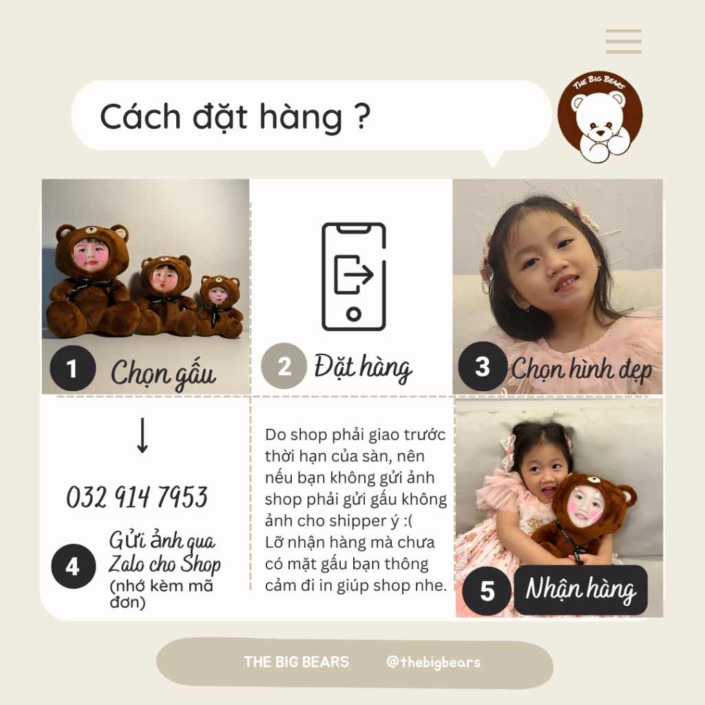 GẤU BÔNG IN HÌNH SIZE TO 20-22CM - TÚI GIẤY / TÚI ĐÈN LẤP LÁNH