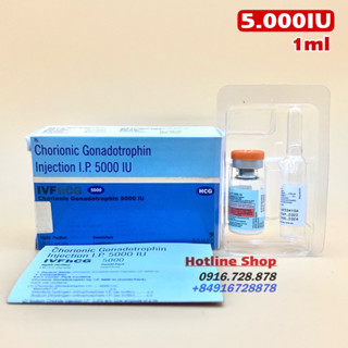 HCG Neova 5000IU - Human Chorionic Gonadotropin Hộp 1 Ống