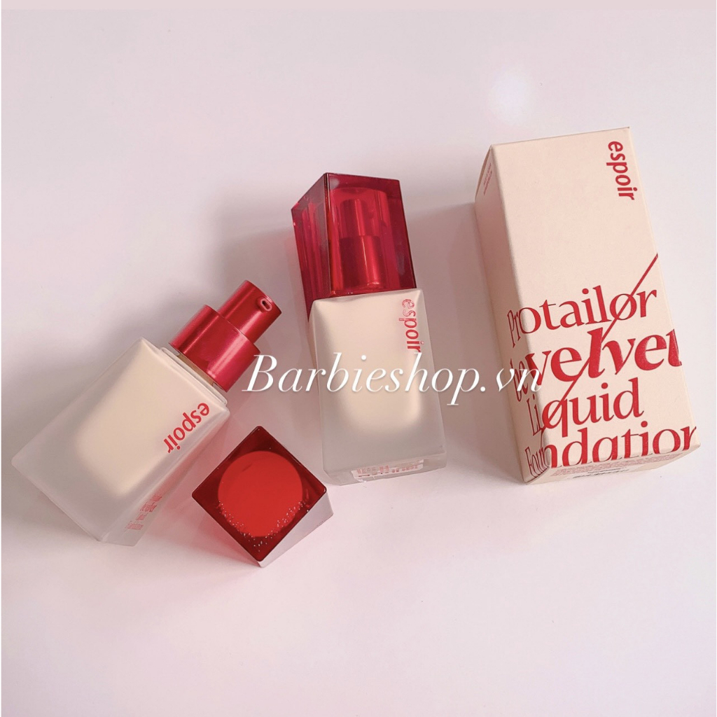 Kem Nền Siêu Che Phủ Espoir Pro Tailor Foundation Be Velvet SPF22 PA++