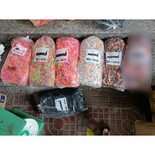 Chun nịt buộc tóc nhiều màu bịch 1kg