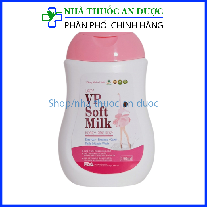 Dung dịch vệ sinh phụ nữ lady VP soft  – chai 150ml