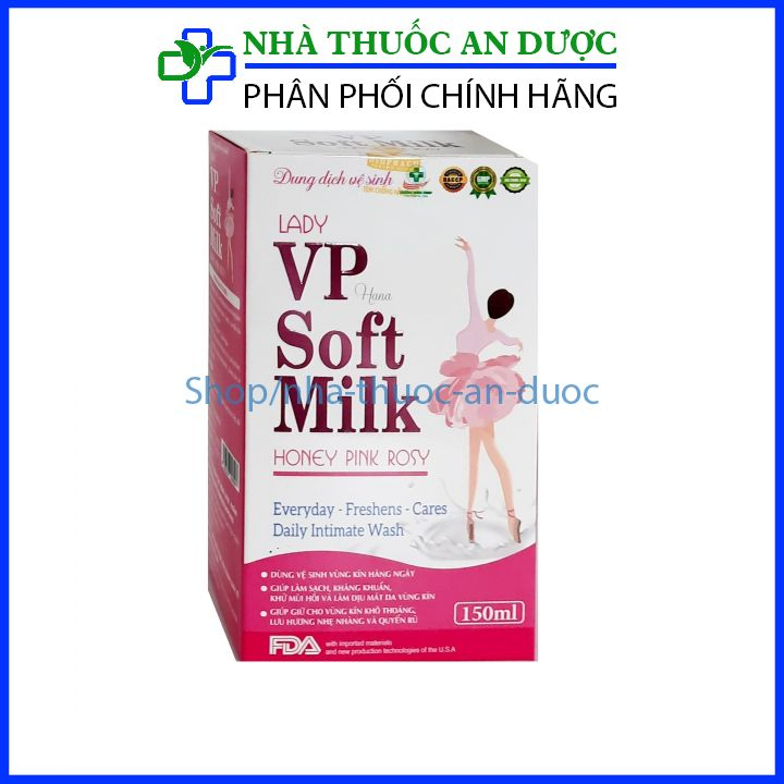 Dung dịch vệ sinh phụ nữ lady VP soft  – chai 150ml