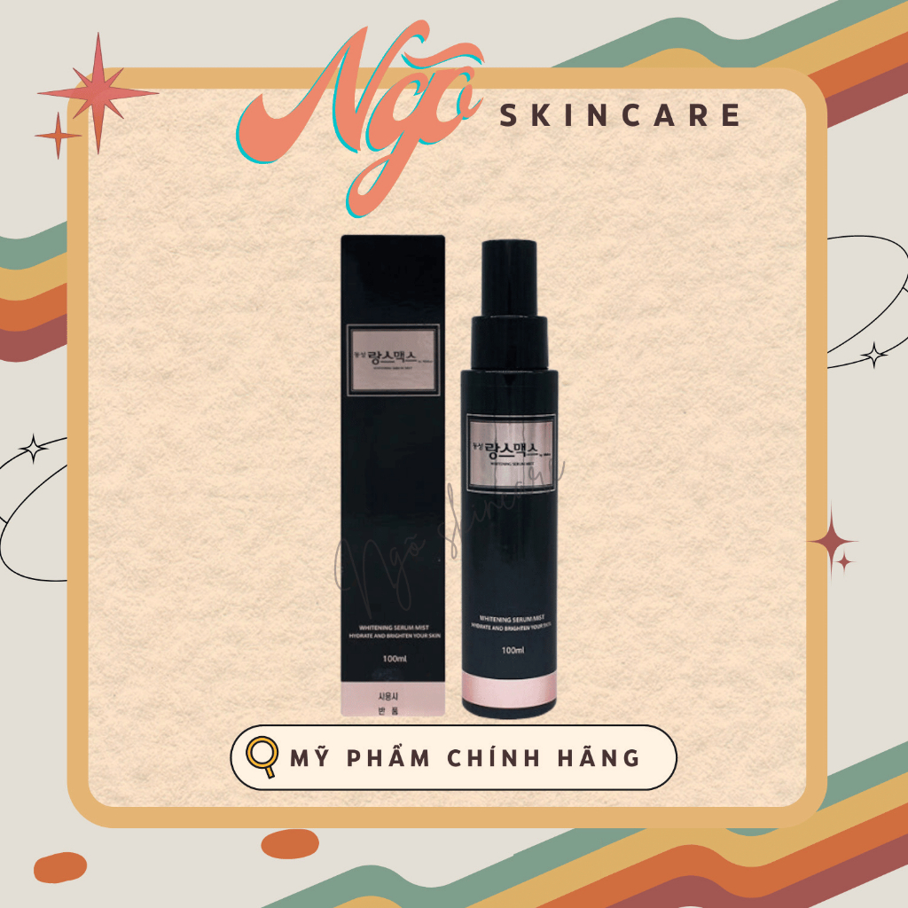 Serum Dưỡng Trắng Da Giảm Nám dạng xịt Dongsung Miskos Whitening Serum Mist - Mẫu mới