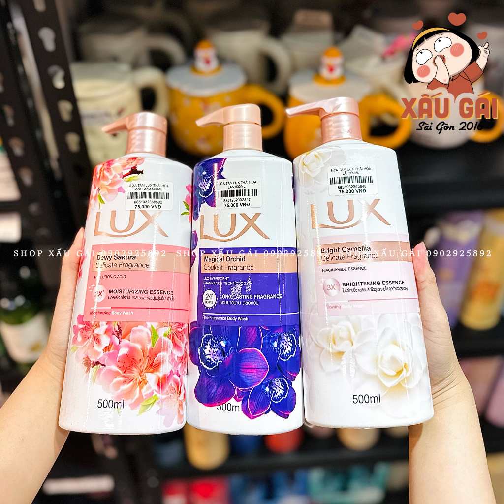 Sữa Tắm Lux Hương Nước Hoa Thái Lan 450ml / 500ml