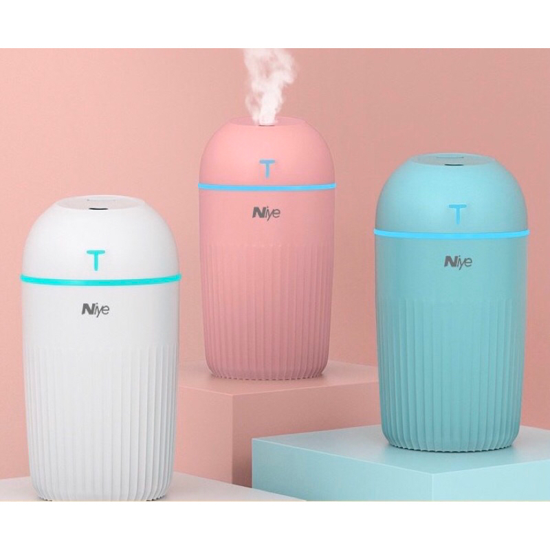 Set Trọn Bộ Máy Xông Tinh Dầu Phun Sương Tạo Ẩm Cao Cấp Thể Tích 420 Ml