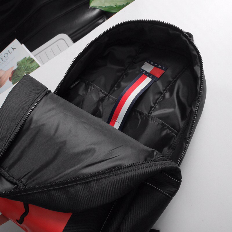 Balo Thể Thao Nam Nữ TM LOGO THÊU Basic Backpack Chất Liệu Polyester Cao Cấp Chống Nước Đựng Được Laptop 15,6 Inch