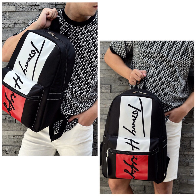 Balo Thể Thao Nam Nữ TM LOGO THÊU Basic Backpack Chất Liệu Polyester Cao Cấp Chống Nước Đựng Được Laptop 15,6 Inch