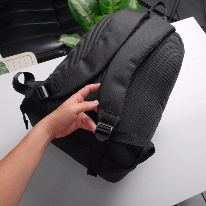 Balo Thể Thao Nam Nữ TM LOGO THÊU Basic Backpack Chất Liệu Polyester Cao Cấp Chống Nước Đựng Được Laptop 15,6 Inch