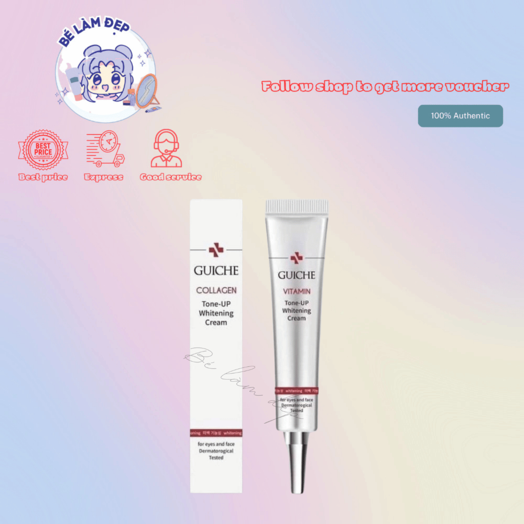 Kem Nám Guiche Collagen Tone Up Whitening Cream 35ml