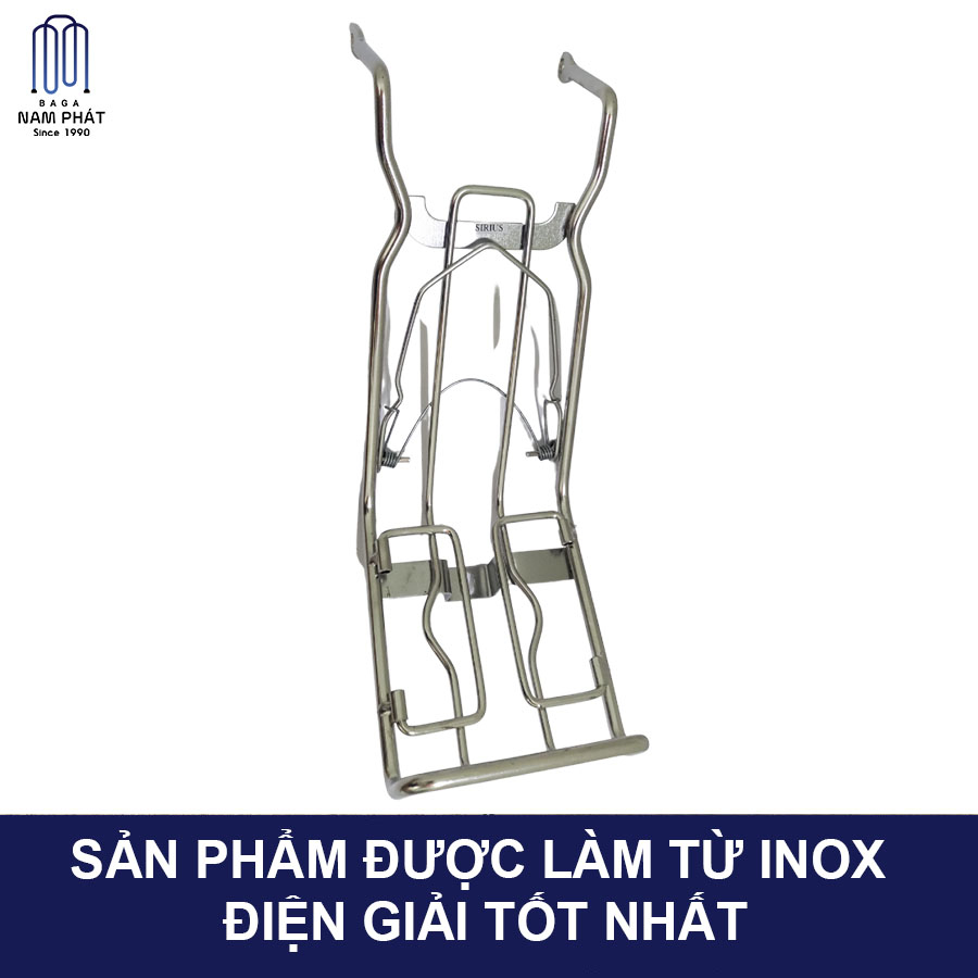 Baga giữa  10 li Sirius Không FI Inox/7 Màu  Nam Phát