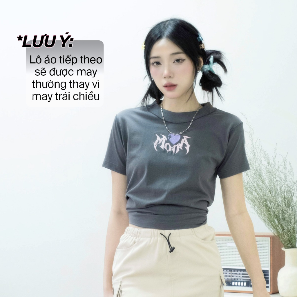 Áo thun baby tee MONÁ - FENCE | BigBuy360 - bigbuy360.vn